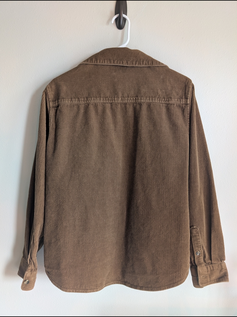 GAP Brown Corduroy Shirt Jacket - Picture 2 of 4